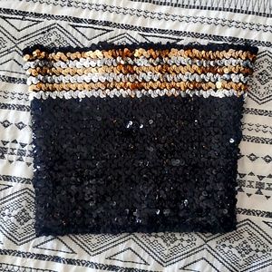Sequin tube top